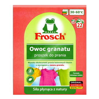 Frosch, proszek do prania tkanin, owoc granatu 1,45 kg - zdjęcie produktu