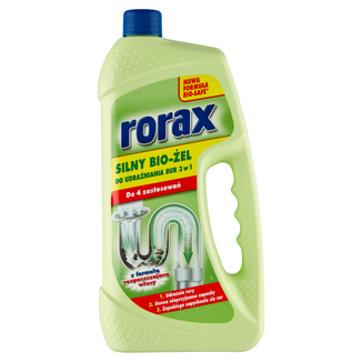 Rorax, silny bio-żel do udrażniania rur 3w1, 1000 ml - zdjęcie produktu