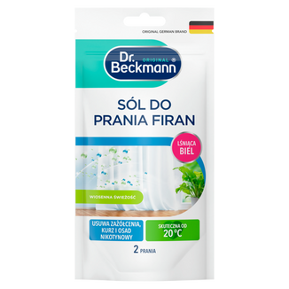 Dr. Beckmann, sól do prania firan, 80 g Dr. Beckmann, sól do prania firan, 80 g - zdjęcie produktu