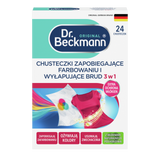 Dr. Beckmann, chusteczki wyłapujące kolor i wspomagające usuwanie brudu 3w1, 24 sztuki - miniaturka zdjęcia produktu