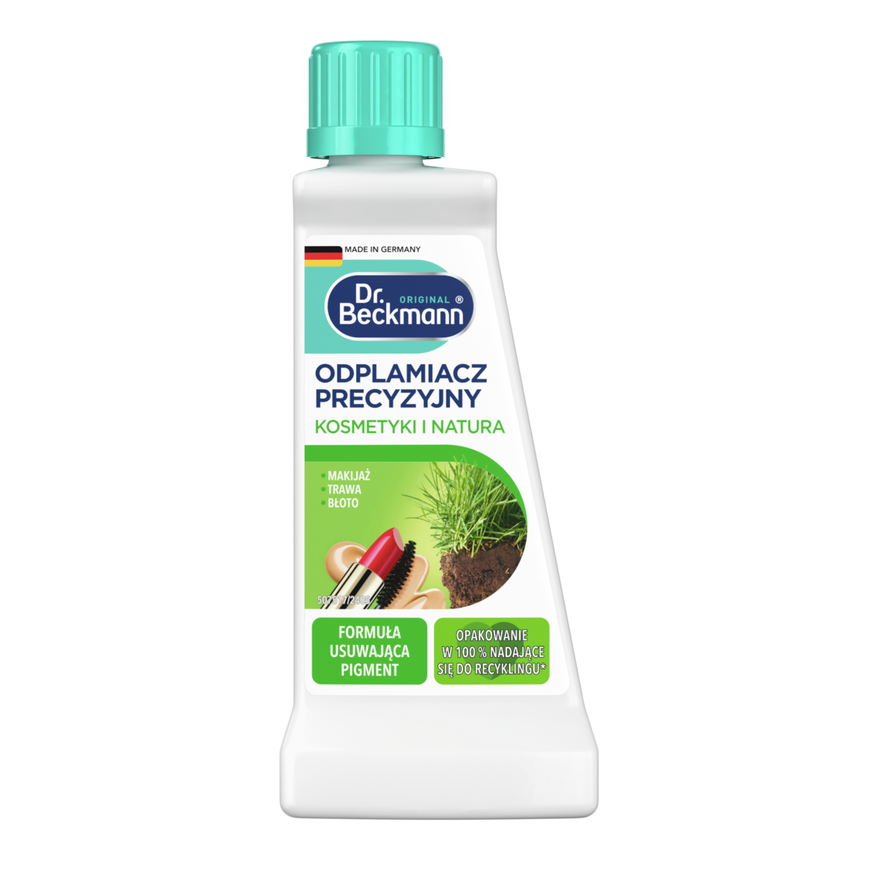 Dr.Beckmann Dr. Beckmann, odplamiacz precyzyjny, kosmetyki i trawa, 50 ml