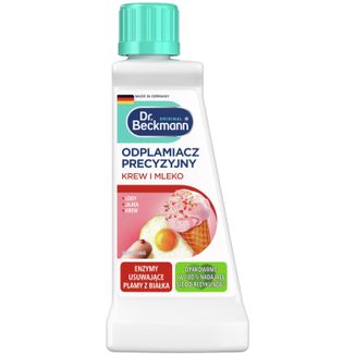 Dr. Beckmann, odplamiacz precyzyjny, krew i mleko, 50 ml - zdjęcie produktu