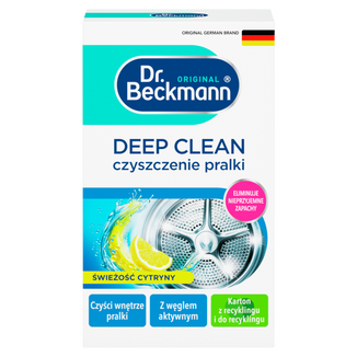 Dr. Beckmann, proszek czyszczący do pralek, 250 g USZKODZONE OPAKOWANIE Dr. Beckmann, proszek czyszczący do pralek, 250 g USZKODZONE OPAKOWANIE - zdjęcie produktu