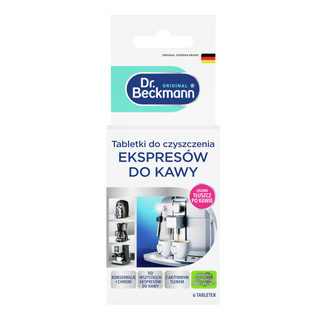 Dr. Beckmann, tabletki do czyszczenia ekspresów do kawy, 6 sztuk - zdjęcie produktu