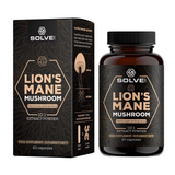 Solve Labs Lion's Mane Mushroom, 60 kapsułek - miniaturka zdjęcia produktu