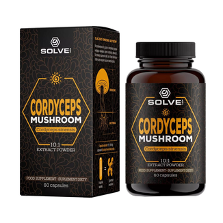 Solve Labs Cordyceps Mushroom, 60 kapsułek - zdjęcie produktu