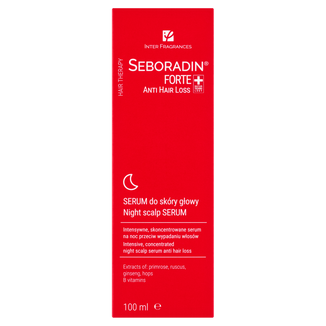 Seboradin Forte, Anti Hair Loss, serum przeciw wypadaniu włosów, 100 ml Seboradin Forte, Anti Hair Loss, serum przeciw wypadaniu włosów, 100 ml - zdjęcie produktu
