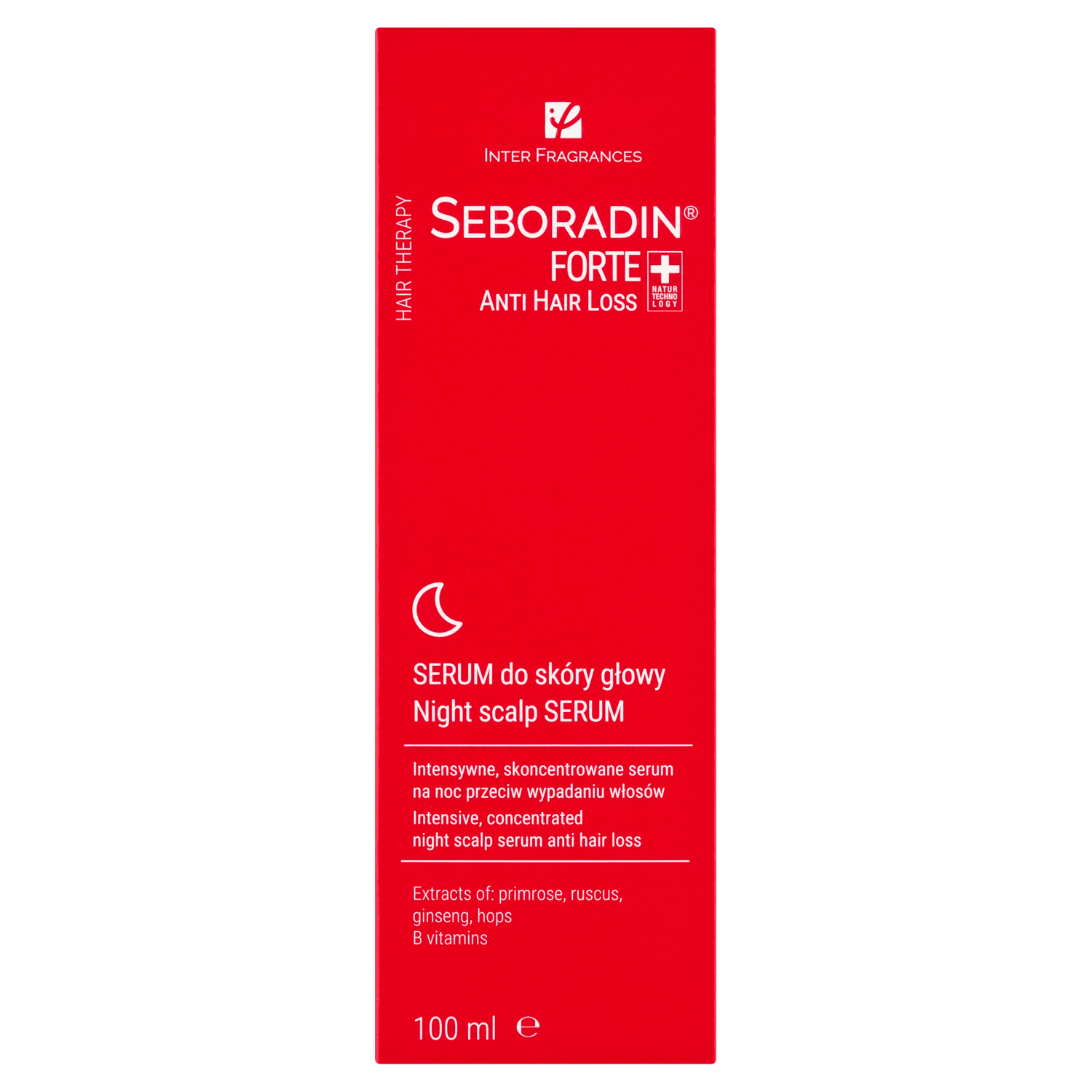Seboradin Seboradin Forte, Anti Hair Loss, serum gegen Haarausfall, 100 ml — Inhaltsstoffe und Bewertung