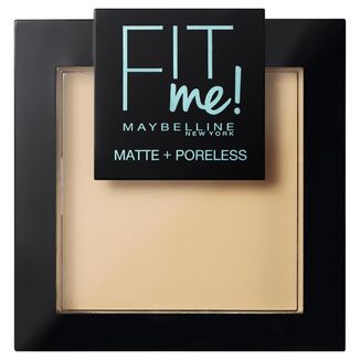 Maybelline Fit Me! Matte and Poreless, puder matujący, nr 115, Ivory, 9 g - zdjęcie produktu