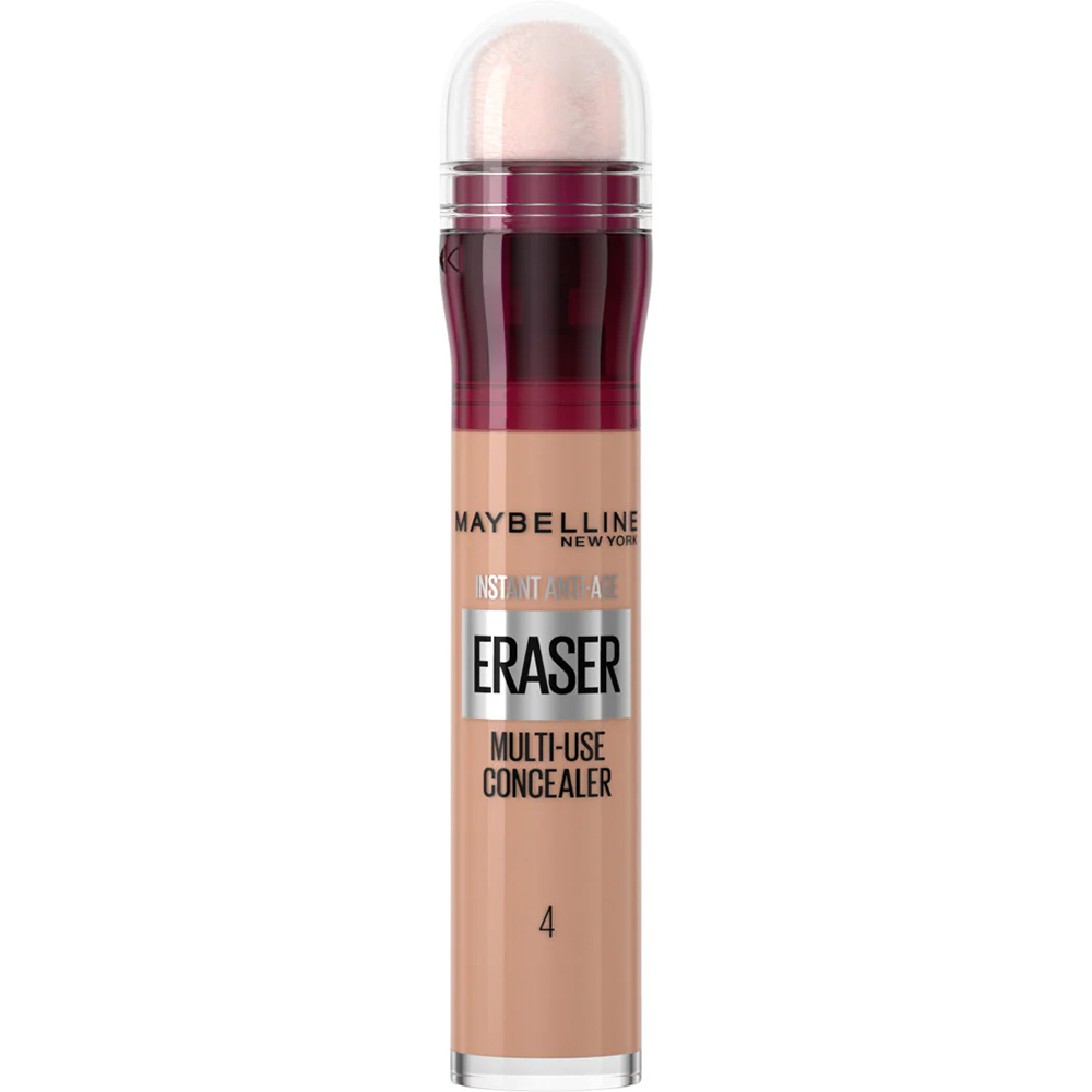 Maybelline Maybelline Instant Eraser, multifunkcyjny korektor do twarzy, 04 Honey, 6,8 ml