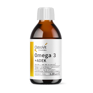OstroVit Pharma Omega 3 + ADEK, 120 ml - zdjęcie produktu