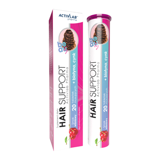 Activlab Pharma Hair Support, smak wiśniowy, 20 tabletek musujących - zdjęcie produktu