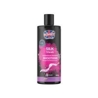 Ronney Silk Sleek, szampon wygładzający do włosów cienkich i matowych, 300 ml  - zdjęcie produktu
