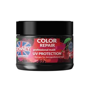 Ronney Color Repair, maska do włosów farbowanych, wiśniowa, 300 ml  - zdjęcie produktu