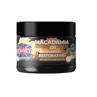 Ronney Macadamia Oil, maska wzmacniająca do włosów suchych i łamliwych, 300 ml - zdjęcie produktu