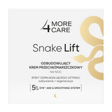 More 4 Care Snake Lift, odbudowujący krem przeciwzmarszczkowy na noc, 50 ml - miniaturka zdjęcia produktu
