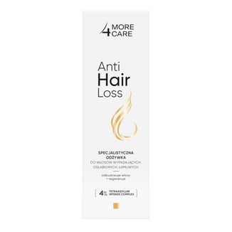 More 4 Care Anti Hair Loss, specjalistyczna odżywka do włosów wypadających, osłabionych, łamliwych, 200 ml - zdjęcie produktu