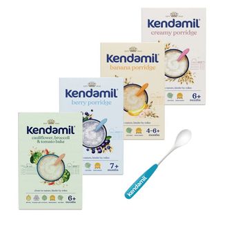 Zestaw Kendamil Kaszka mleczna, mix smaków, 4 x 150 g USZKODZONE OPAKOWANIE - zdjęcie produktu
