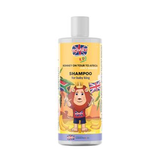 Ronney Kids, szampon do włosów dla dzieci, zapach bananowy, 300 ml - zdjęcie produktu