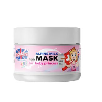 Ronney Kids, maska do włosów dla dzieci, zapach alpejskiego mleka, 300 ml - zdjęcie produktu