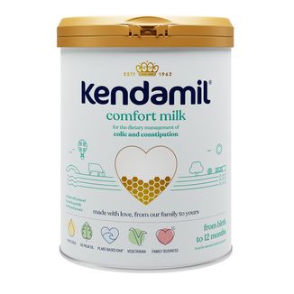 Kendamil Comfort, pokarm do kontrolowanej diety na kolki i zaparcia, od urodzenia do 12 miesiąca, 800 g - zdjęcie produktu