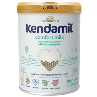 Kendamil Comfort, pokarm do kontrolowanej diety na kolki i zaparcia, od urodzenia do 12 miesiąca, 800 g Kendamil Comfort, pokarm do kontrolowanej diety na kolki i zaparcia, od urodzenia do 12 miesiąca, 800 g - zdjęcie produktu