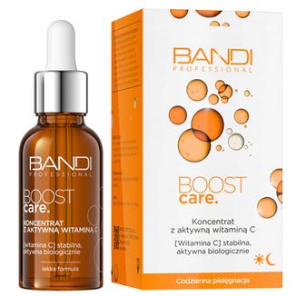 Bandi Professional Boost Care, koncentrat przeciwzmarszczkowy z kolagenem, 30 ml - zdjęcie produktu