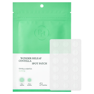 Purito Wonder Releaf Centella, niewidoczne plastry na niedoskonałości z ekstraktem z wąkroty azjatyckiej, 51 sztuk - zdjęcie produktu