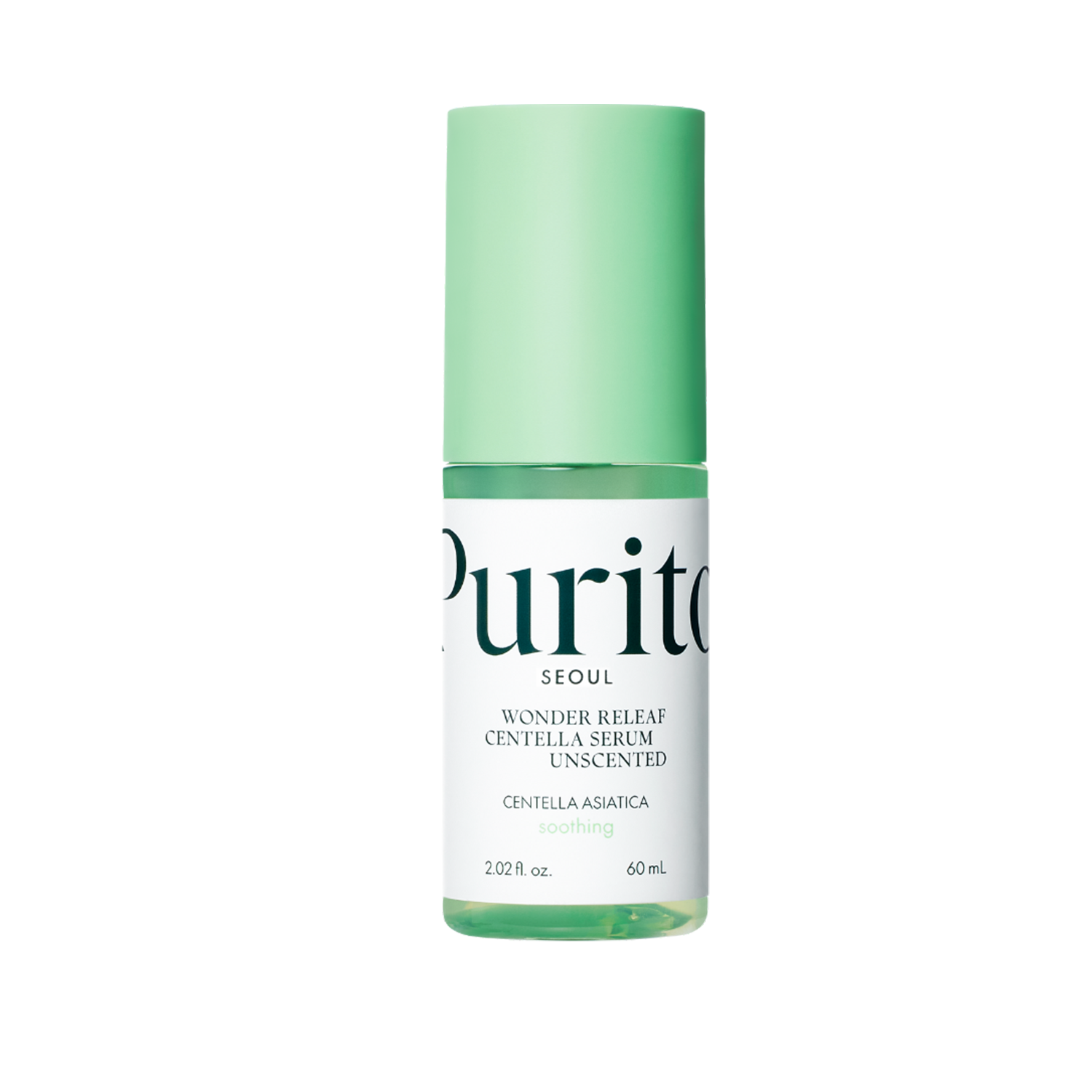 Nieznana Purito Wonder Releaf Centella Serum Unscented, bezzapachowe serum do twarzy, 60 ml