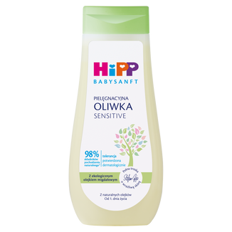 HiPP Babysanft, oliwka pielęgnacyjna, od 1 dnia życia, 200 ml - zdjęcie produktu