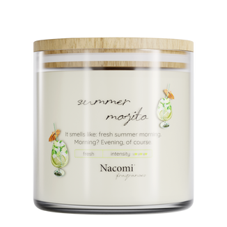 Nacomi Fragrances, świeca sojowa, zapachowa, Summer mojito, 450 g - zdjęcie produktu