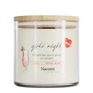 Nacomi Fragrances, świeca sojowa, zapachowa, Girl's night, 450 g - zdjęcie produktu