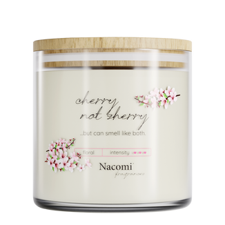 Nacomi Fragrances, świeca sojowa, zapachowa, Cherry not sherry, 450 g - zdjęcie produktu