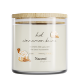 Nacomi Fragrances, świeca sojowa, zapachowa, Hot cinnamon buns, 450 g - miniaturka zdjęcia produktu