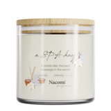 Nacomi Fragrances, świeca sojowa, zapachowa, A Spa day, 450 g - miniaturka zdjęcia produktu