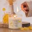 Nacomi Fragrances, świeca sojowa, zapachowa, Sweet lemon candies, 450 g - miniaturka 2 zdjęcia produktu