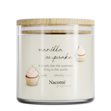 Nacomi Fragrances, świeca sojowa, zapachowa, Vanilla cupcake, 450 g - miniaturka zdjęcia produktu