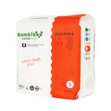 Bambiboo Cottonwear, pieluchy jednorazowe ekologiczne, z bawełną organiczną, Junior, rozmiar 5, 12-17 kg, 28 sztuk - miniaturka zdjęcia produktu