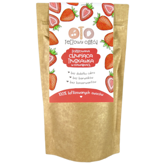 OtoLandia OTO Tęczowy Ogród Chrupiąca truskawka liofilizowana, w kawałkach, 20 g USZKODZONE OPAKOWANIE OtoLandia OTO Tęczowy Ogród Chrupiąca truskawka liofilizowana, w kawałkach, 20 g USZKODZONE OPAKOWANIE - zdjęcie produktu