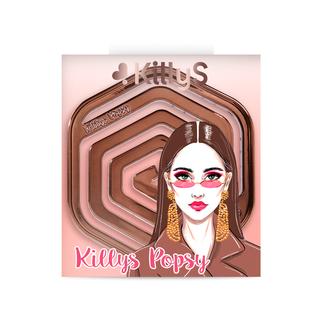 KillyS Popsy, szczotka do włosów, metallic, 1 sztuka - zdjęcie produktu