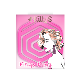 KillyS Popsy, szczotka do włosów, różowa, 1 sztuka - zdjęcie produktu