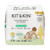 Kit&Kin, pieluszki jednorazowe, biodegradowalne, rozmiar 5 Junior, 11 kg+, 28 sztuk - miniaturka zdjęcia produktu