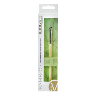 Inter-Vion, bambusowy pędzel do kresek i brwi, 1 sztuka - zdjęcie produktu