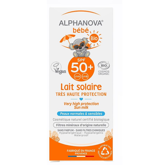 Alphanova Bebe, krem przeciwsłoneczny, hipoalergiczny, SPF 50+, 50 ml - zdjęcie produktu