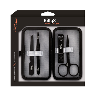 KillyS For Men, zestaw akcesoriów do pielęgnacji paznokci i brwi - zdjęcie produktu