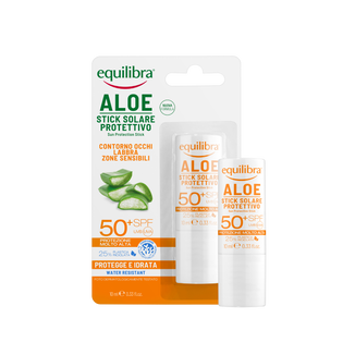 Equilibra Aloe, sztyft przeciwsłoneczny, SPF 50+, 10 ml - zdjęcie produktu