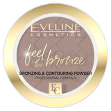 Eveline Cosmetics Feel The Bronze, puder brązujący, 01 Milky Way, 4 g - miniaturka zdjęcia produktu