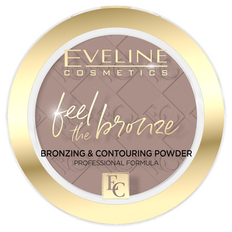 Eveline Cosmetics Feel The Bronze, puder brązujący, 01 Milky Way, 4 g - zdjęcie produktu