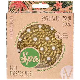 Inter-Vion, szczotka do masażu ciała, agawa, 1 sztuka - zdjęcie produktu