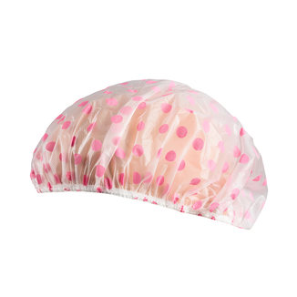 Inter-Vion, czepek kąpielowy z nadrukiem, różowy, 1 sztuka - zdjęcie produktu